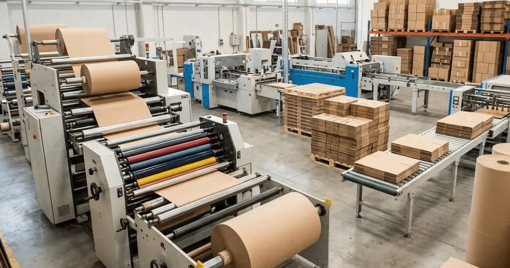 Kinh doanh và sản xuất bao bì giấy