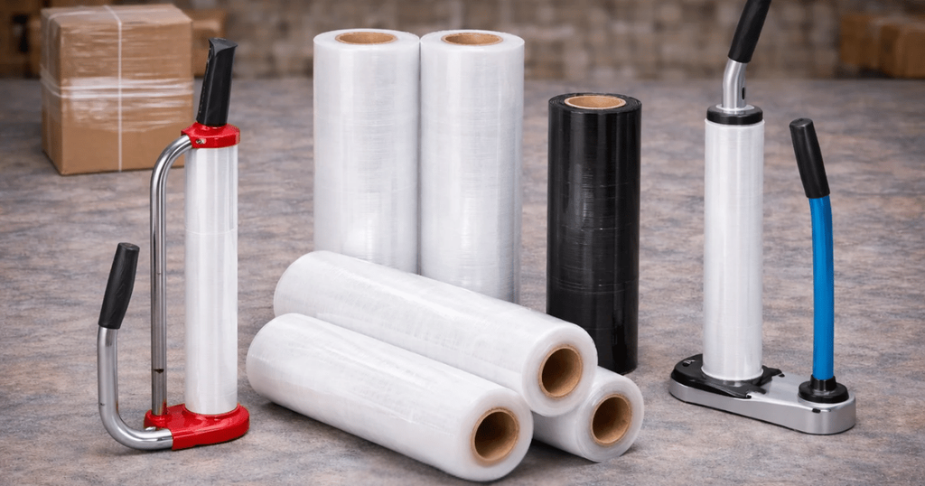 Stretch film thủ công và stretch film máy là gì?